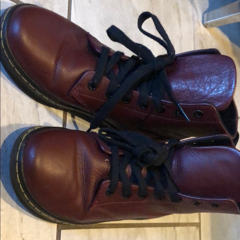 Dr martens -leather sneaker high top